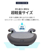 画像をギャラリービューアに読み込む, ブースターシート 【送料無料】