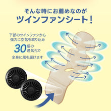 画像をギャラリービューアに読み込む, ツインファンシート 【送料無料】