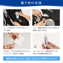 画像をギャラリービューアに読み込む, ツインファンシート 【送料無料】