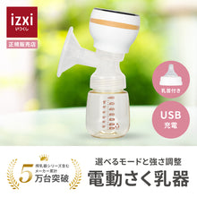 画像をギャラリービューアに読み込む, 電動さく乳器 高機能モデル NEB-D01 izxi いつくし 【送料無料】