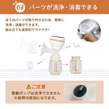 画像をギャラリービューアに読み込む, 電動さく乳器 高機能モデル NEB-D01 izxi いつくし 【送料無料】