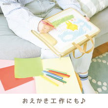 画像をギャラリービューアに読み込む, どこでもスタディバッグ リビガク ひざ上デスク&パーティション 【送料無料】