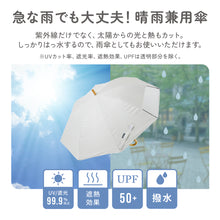 画像をギャラリービューアに読み込む, キッズ晴雨兼用 長傘 【送料無料】
