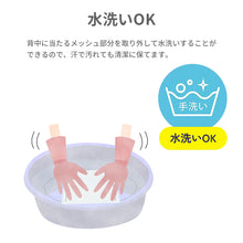画像をギャラリービューアに読み込む, ランドセル用爽快背あてパッド 【送料無料】