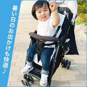 ひんやりベビーカーシート
