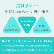 画像をギャラリービューアに読み込む, 乳児用体動センサ ベビーアラーム 【送料無料】

