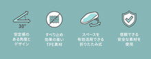 画像をギャラリービューアに読み込む, 寝かせたまま全身洗える 折りたたみ式 バスネット 【送料無料】
