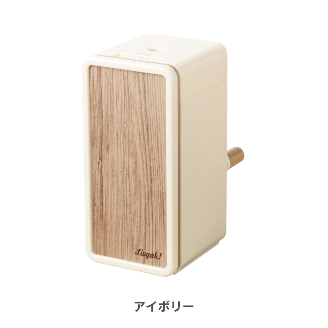 リビガク　トッピン　タテ型スリム　手動鉛筆削り 【送料無料】