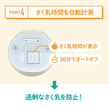 画像をギャラリービューアに読み込む, ハンズフリー電動さく乳器 【送料無料】
