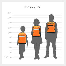 画像をギャラリービューアに読み込む, 水に浮くリュック
