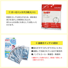 画像をギャラリービューアに読み込む, 【赤ちゃん専用】非常用持ち出しセット（確認リスト付き）
