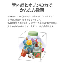 画像をギャラリービューアに読み込む, 【除菌ができるおもちゃ箱】JOYKING（ジョイキング）
