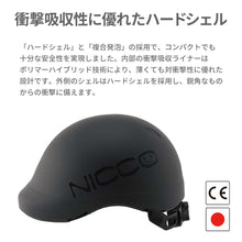 画像をギャラリービューアに読み込む, niccoヘルメット ビートル キッズL【送料無料】
