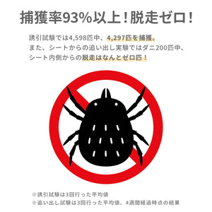 Mr.ダニーのお引越 ダニ捕獲シート【送料無料】※代引き不可
