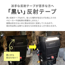 画像をギャラリービューアに読み込む, ベビーカー用反射テープ 【送料無料】【ネコポス】
