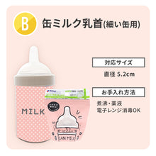 画像をギャラリービューアに読み込む, リッチェル 液体ミルク乳首3個セット（缶ミルク、紙パック） 【送料無料】
