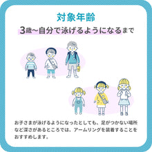 画像をギャラリービューアに読み込む, 子ども用 アームリング【送料無料】 ※代引き不可
