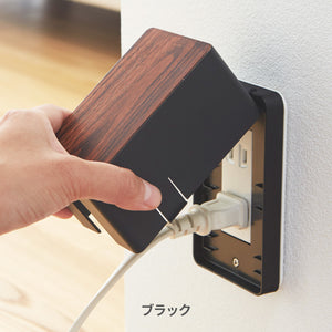 コンセントガード　ウッディ【送料無料】