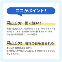 画像をギャラリービューアに読み込む, 高機能レインコート【送料無料】
