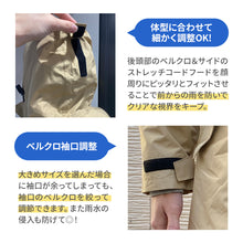 画像をギャラリービューアに読み込む, 高機能レインコート【送料無料】
