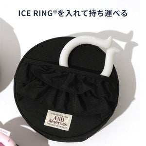 ICE RING フリルポーチ　M 【送料無料】 ※代引き不可